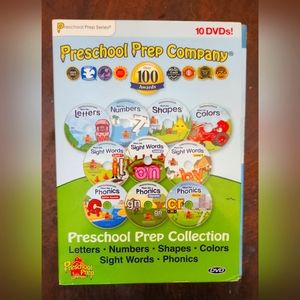 👩‍🏫🏫PRESCHOOL PREP COMPANY 10 SET DVDS 📀 💿